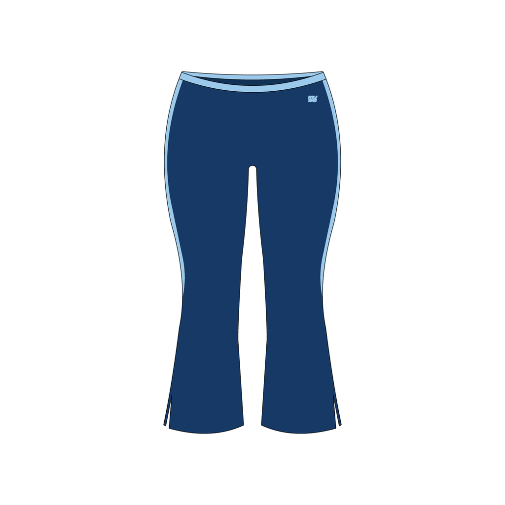 Angel Capri Leggings - Blue Crush