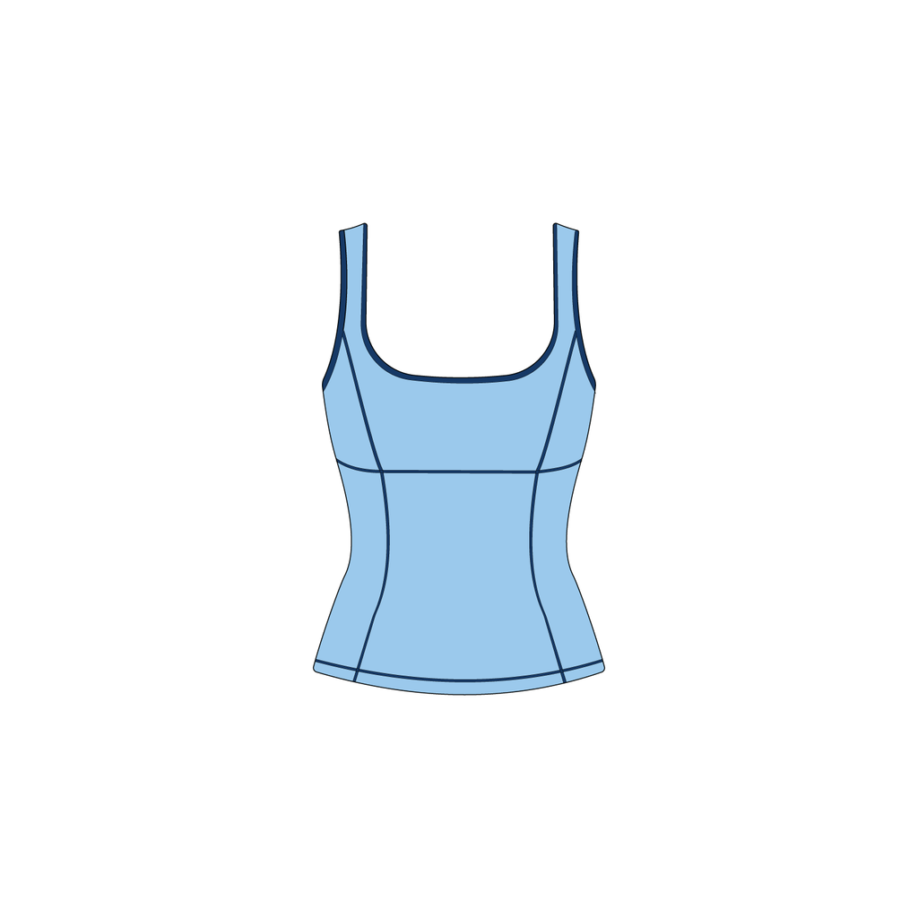 Angel Tank - Blue Crush