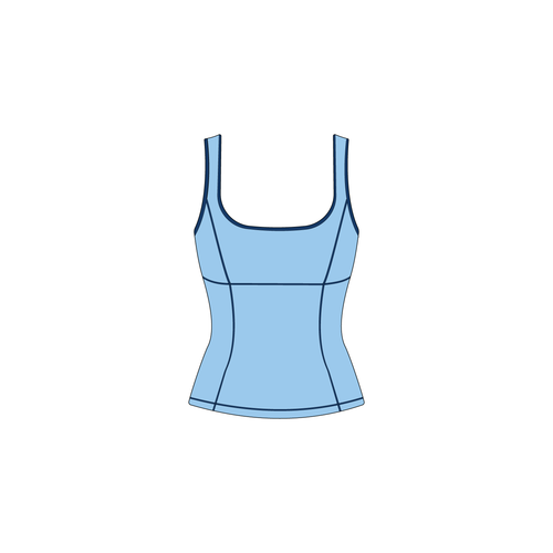 Angel Tank - Blue Crush