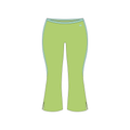 Angel Capri Leggings - Tinkerbell